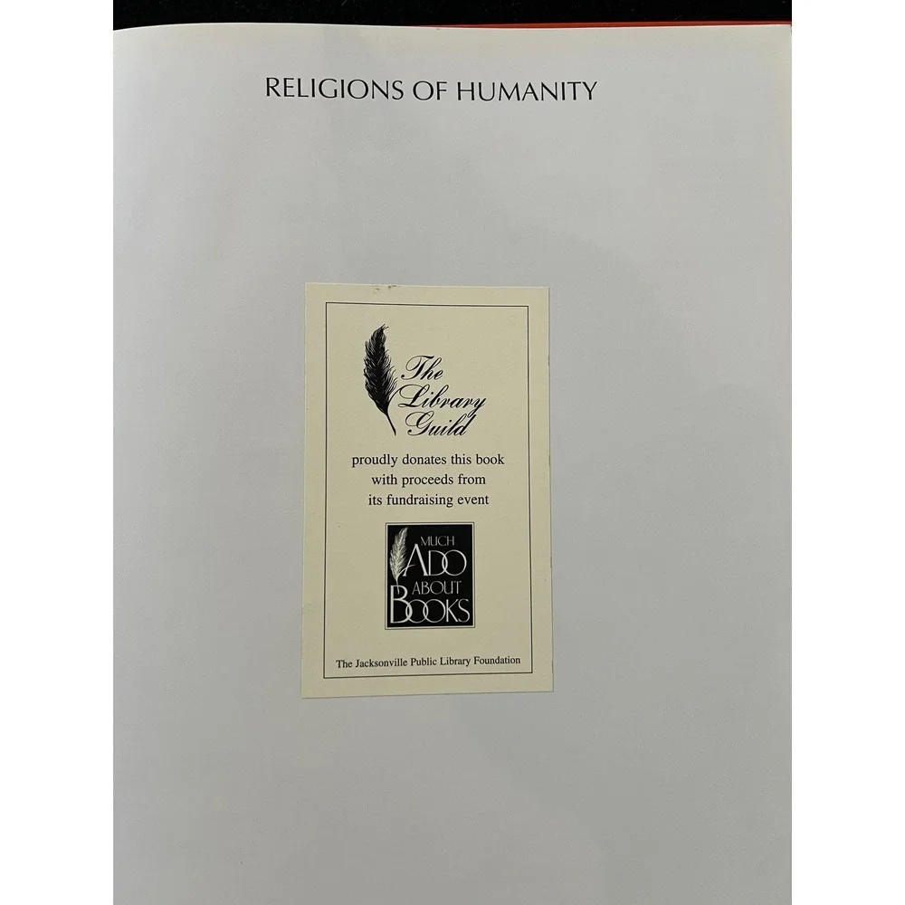 The Many‎ Faces of Buddhism Julien Ries Religions of Humanity Hardcover Vintage